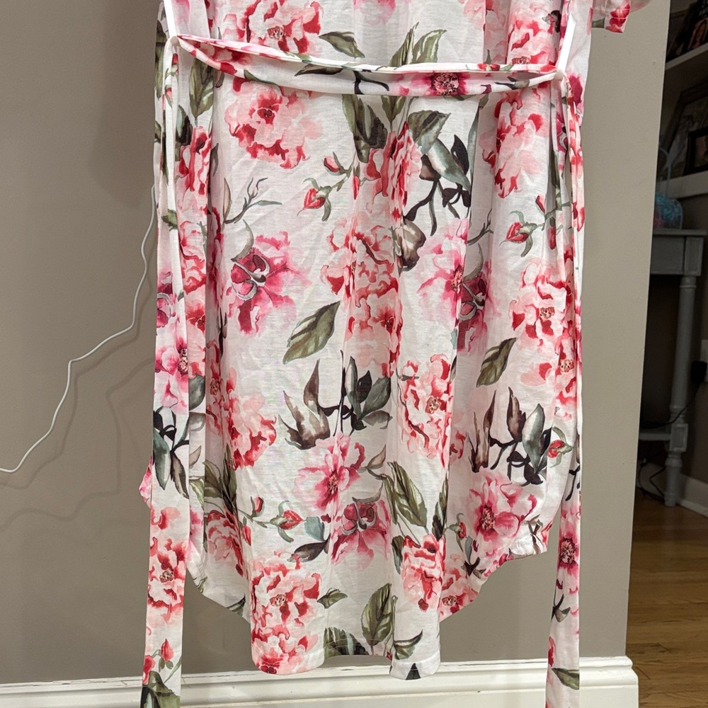 Show Me Your MuMu Garden Bloom Kimono Robe Cover Up One Size - Picture 7 of 7